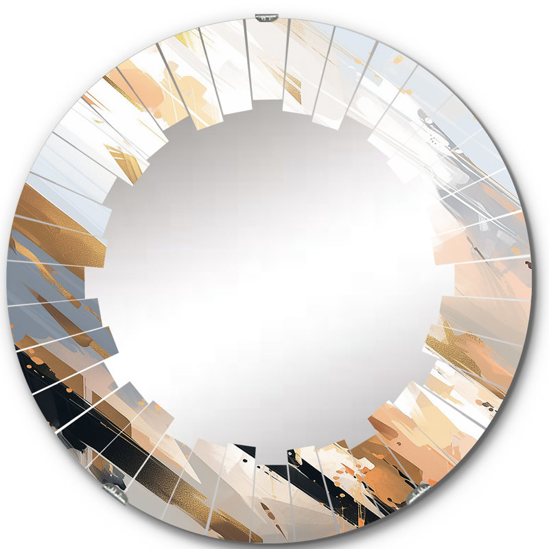 Miroir mural Amitee, 24 po x 24 po