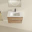 Ensemble de meuble-lavabo mural simple 30 po Jeannete