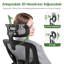 Chaise de bureau ergonomique avec chaise à roulettes-328752406-328752407