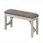 Ensemble de table de salle à manger extensible 6 pièces Cottage-2061121114