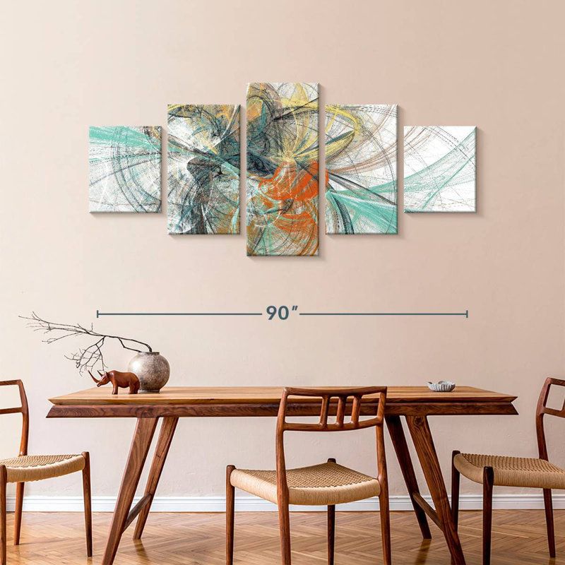 Glasco String, 42" H x 92" W