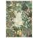Floral Machine Washable Rugs with Rubber Backing for Living Room Non Slip Stain Resistant Carpet for Bedroom Living Room