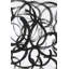 «Abstract Curly Lines», reproduction sur toile-98494262