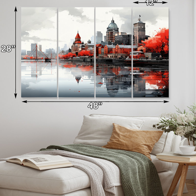 Canada Urban Reflections II Cities & Countries Wall Decor