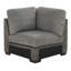 Canapé modulaire en microfibre Eastep