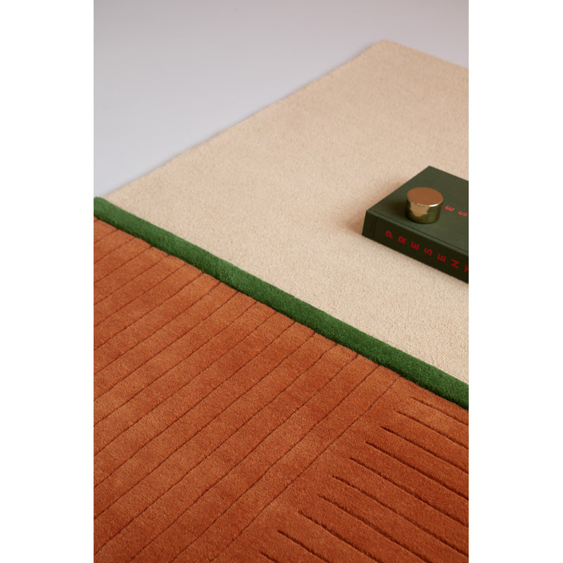 Decor Wool Area Rug, Rectangle 4'7" x 6'7"