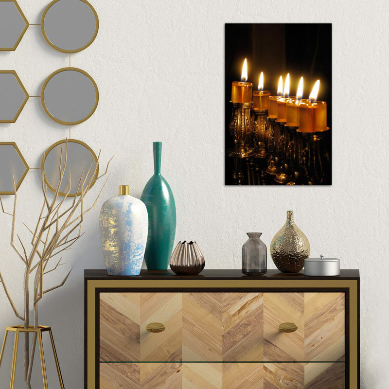 Jewish - Print on Canvas, Wrapped Canvas, 66.04 cm H x 45.72 cm W x 1.91 cm D
