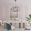 Plafonnier lustre 6 lumières 30 pouces Hunter-74777753-74777754