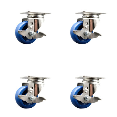 Solid Polyurethane Caster