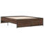 Vidaxl Bed Frame Engineered Wood And Metal-1021502810-1021502814