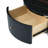  Baadur Modern Round Storage Coffee Table with Marble-Pattern Top and Drawers-1177169223-1198735636