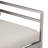 Nixon 65'' Wide Aluminum Loveseat with Cushions