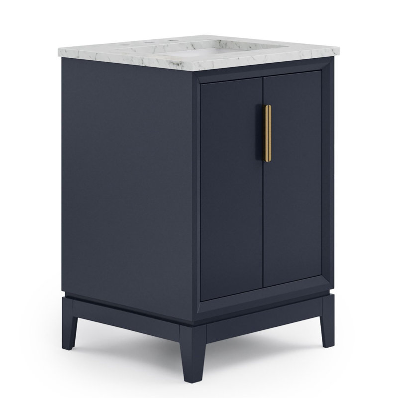 24" Single Bathroom Vanity Set, Monarch Blue