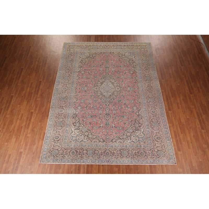 Tapis traditionnel rose 10 x 13