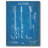 " Guitar I Blue " Graphic Art Print