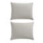 Ensemble d'édredon en coton gris Vera Vera-100236157