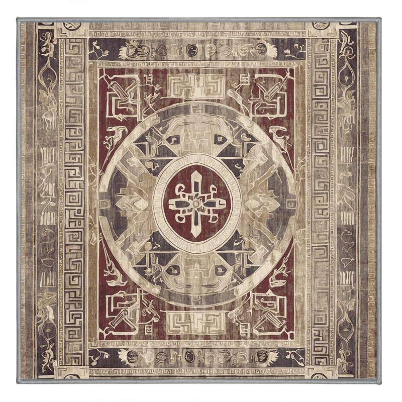 Tapis de sentier Hermes, Carré 4 pi