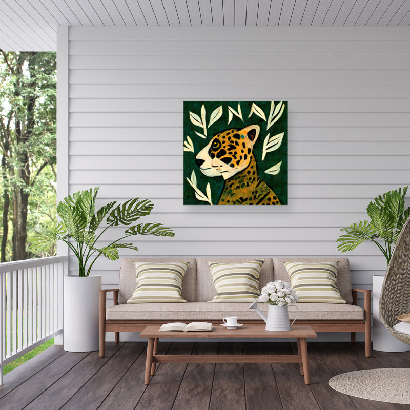 «Treechild Tiger in Profile on Canvas» par Treechild, H 24 po x l 24 po