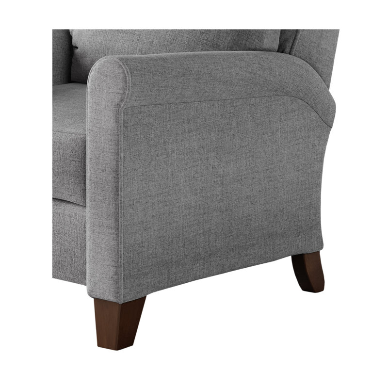 Fauteuil inclinable 2 pieds Pep, Gris clair