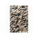 Cyrah Handmade Shag Abstract Black/Brown/Cream Area Rug