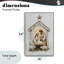 Petits agneaux et crèche de Noël, estampe numérique, design par Petal Prints Design-1699008968-1699008948