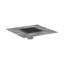 Rain Brilliance Boardwalk 6" x 6" Tile-In Shower Drain