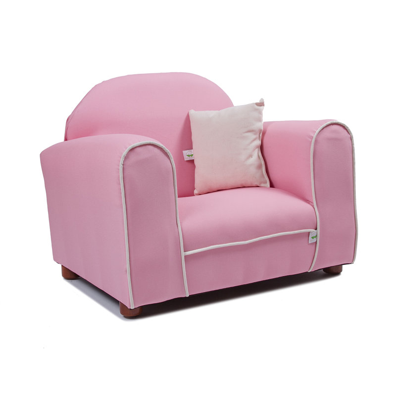 Chaise pour enfant Eckstein, Rose