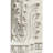 Adara Antique White Finish Fireplace