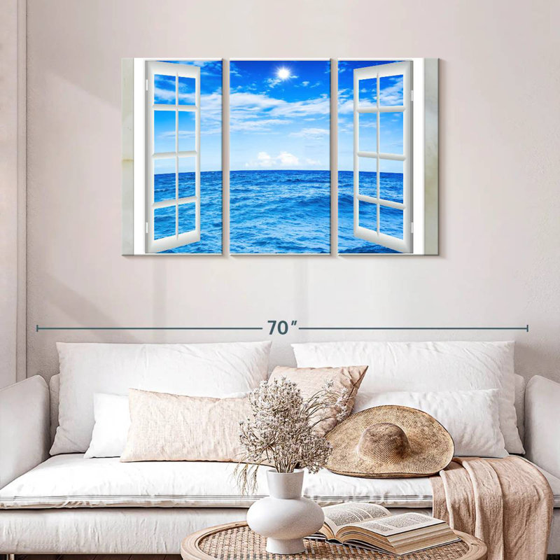 Gillard Ocean Window, 28" H x 45" W