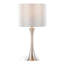 Lampe de table contemporaine en métal 24 "avec fil métallique argenté Lenuxe de Grandview Gallery - ensemble de 2-514594489