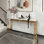 Simple and multi-functional console table