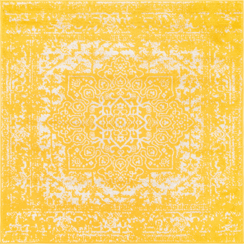 Reine Oriental Indoor Rug, Square 5'3"