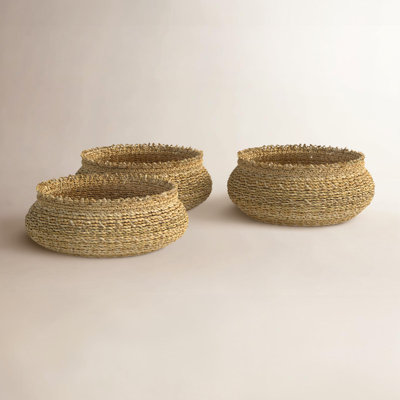 Joss & Main Seagrass Decorative Basket