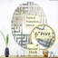 Miroir décoratif gris et doré Garden Delight I - Maze-96241736