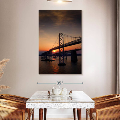 Lilie Chesapeake Bay Bridge Dusk