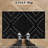 Black Outdoor Entryway Rug, Washable Boho Porch Rug Cotton Front Door Mat, Moroccan Woven Area Rugs Throw Carpet For Layered Front Door (2.3' X 3.6')