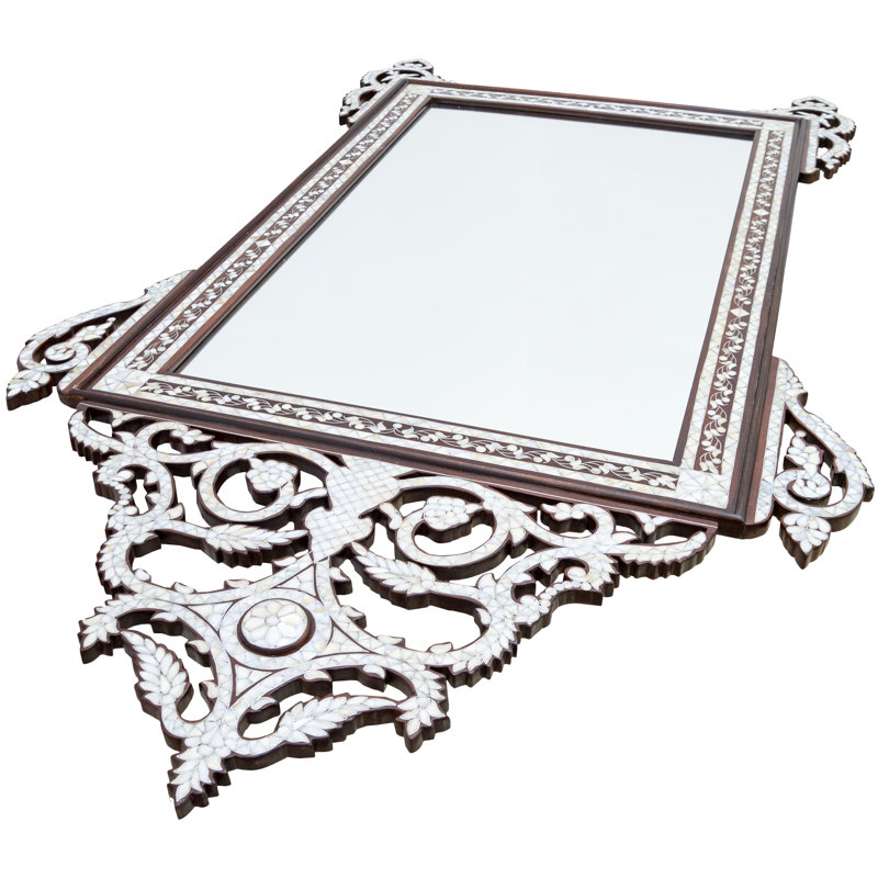 Moorish Flat Coquillage Wall Mirror