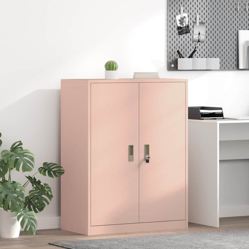 Storage Cabinet, Pink