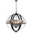 4 - Light Dimmable Globe Chandelier