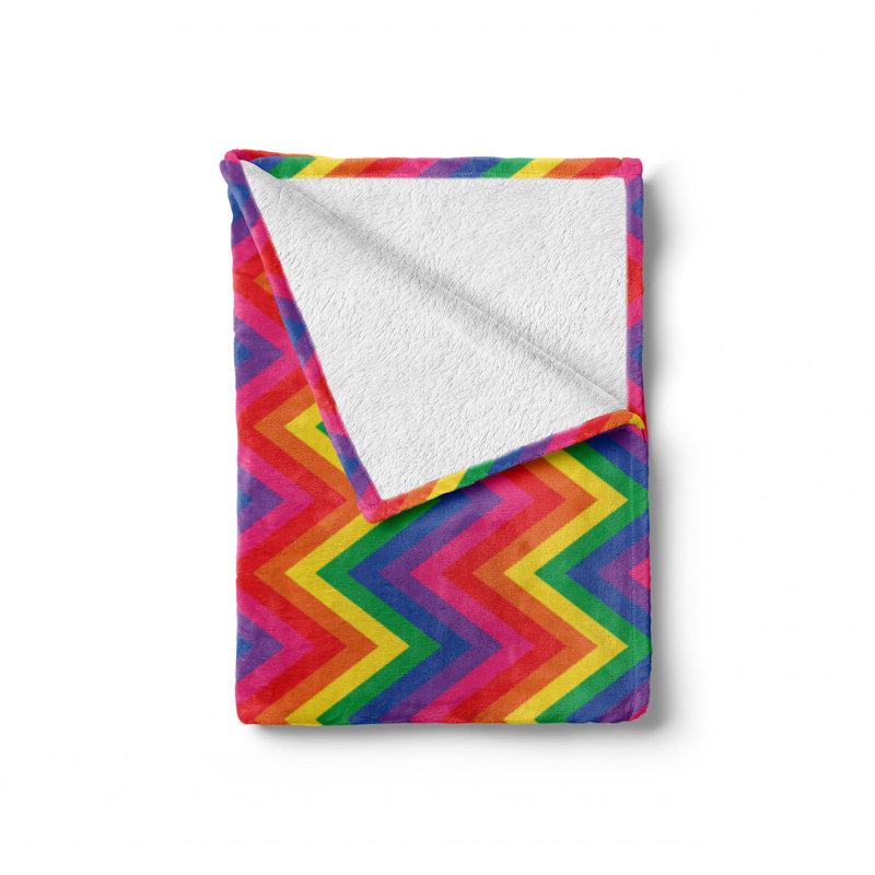 Hand Woven Throw Blanket, 50" W x 70" L