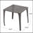 Durable Cast Aluminum Outdoor Side Table With Elegant Grillwork, Lightweight And Weather-Resistant For Patio And Garden Use