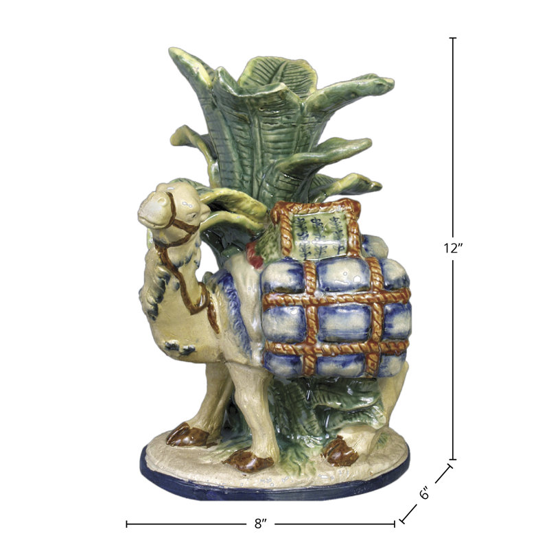Ceramic Camel Vase