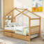 Lit en bois avec lit gigogne escamotable-336203099-336203098