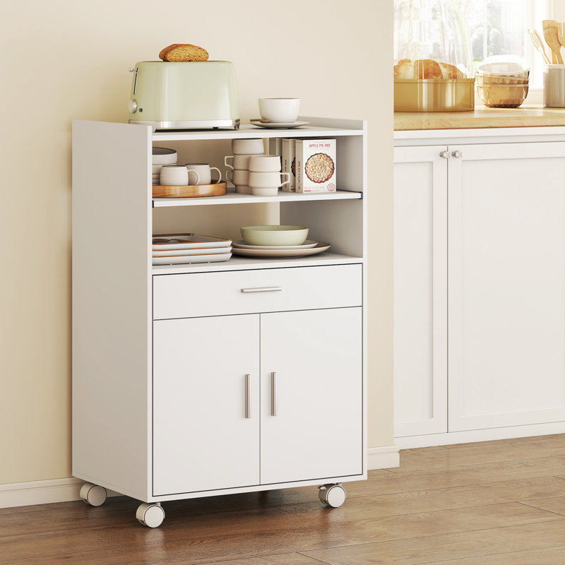 59 cm W Kitchen Cart with Top