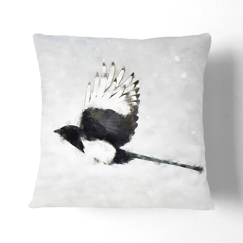 Square Throw Cushion, 40cm H x 40cm W x 15cm D, White