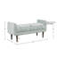 Banc d'appoint rembourré moderne