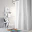 Tapis pour salle de bain à mousse à mémoire de forme imaginaire sirène brunette