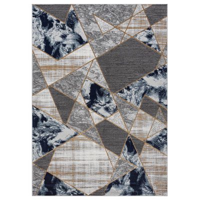 Tapis moderne abstrait abstrait Tabernash