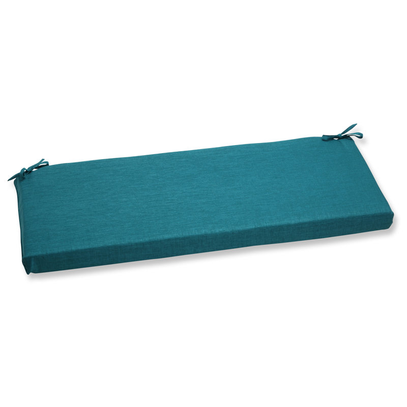 Coussin de banc intérieur / extérieur Renelda, Bleu sarcelle