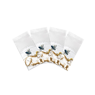 Zodiac Aries Cotton Sateen Dinner Napkins